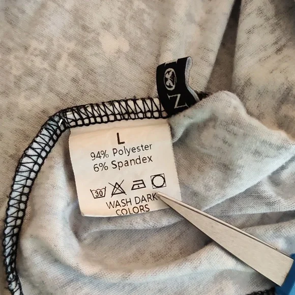 Bundle of 2 Cotton Knit T Shirts Size L Spring Summer Casual Floral Comfy Flowy - Picture 6 of 12